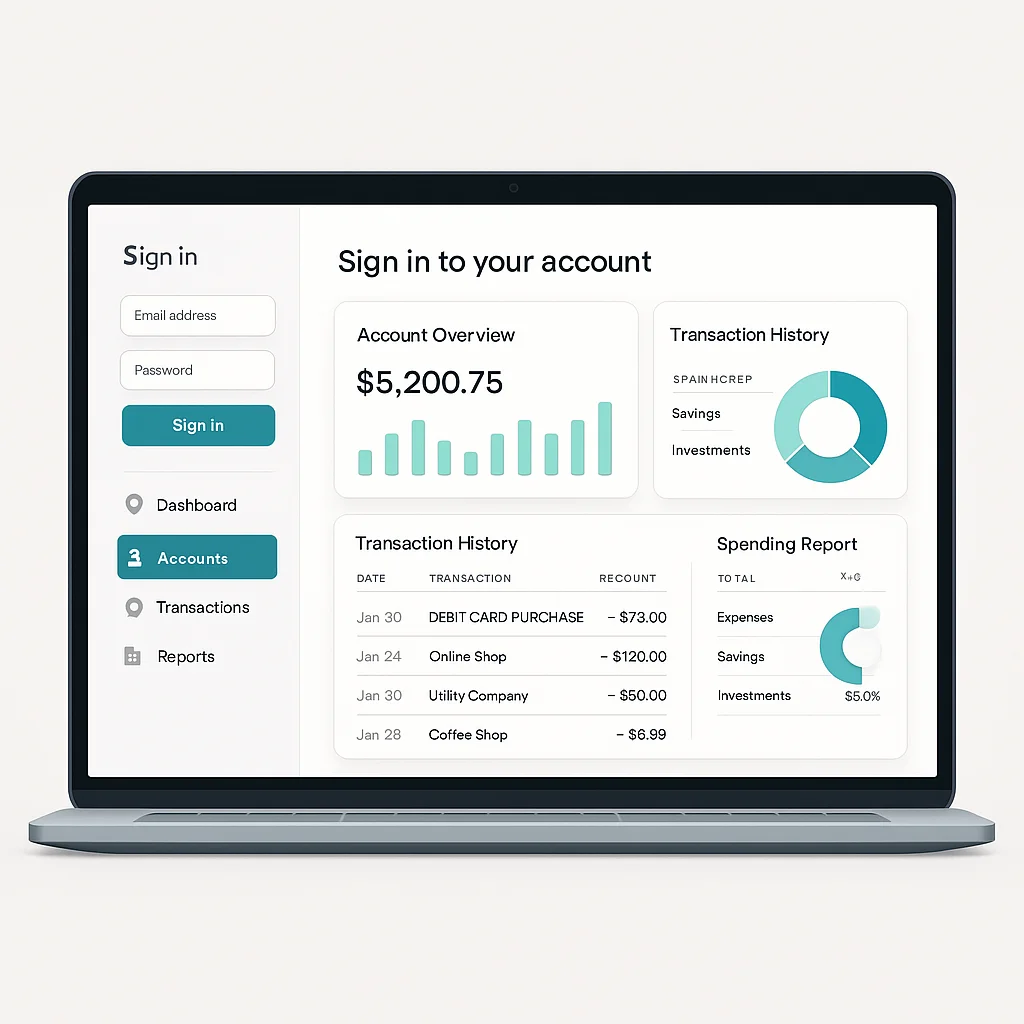 Financial Services Portal